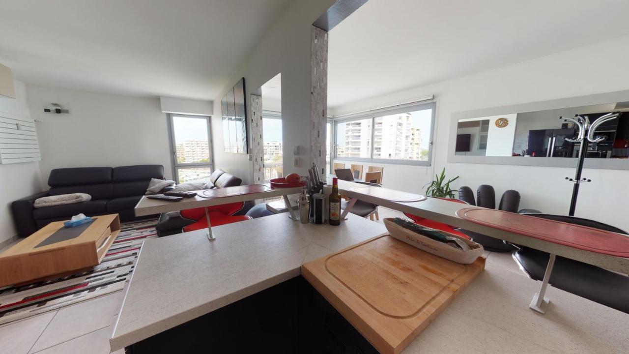 Duplex Grand Standing Vue Mer Et Port Mauguio Kültér fotó