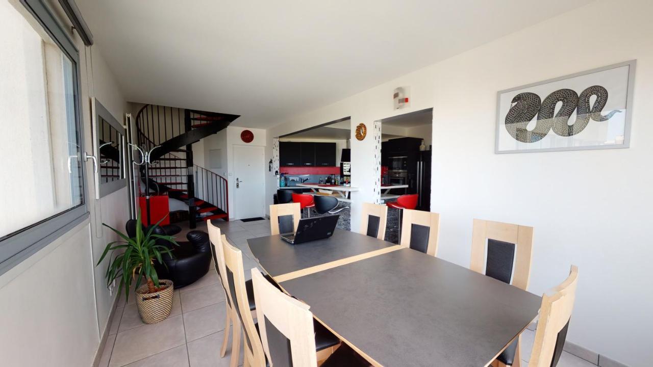 Duplex Grand Standing Vue Mer Et Port Mauguio Kültér fotó