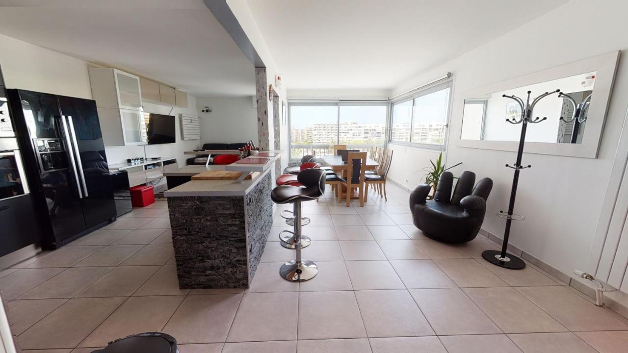 Duplex Grand Standing Vue Mer Et Port Mauguio Kültér fotó